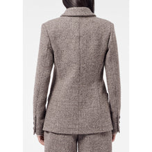 Fantasy Wool Tweed Jacket - Grey