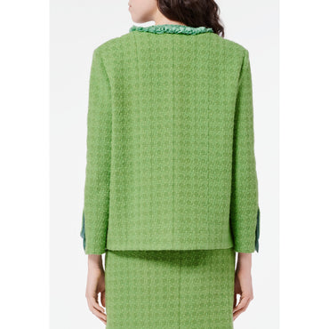Wool Tweed Jacket - Green