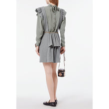 Wool Tweed Dress - Khaki
