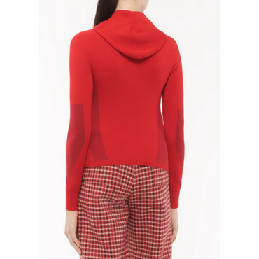 Wool Pullover - Red/ Red