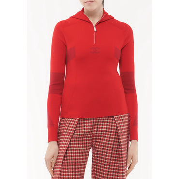 Wool Pullover - Red/ Red