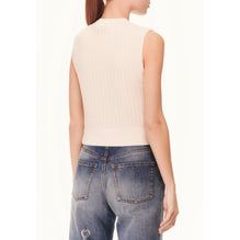 Cashmere Knit Top - Silk White