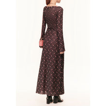 Viscose/Polyester Dress - Black/Pink/Silvery