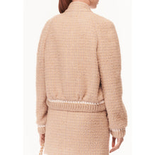 Glittered Fantasy Tweed Blouson - Yellow/Beige/Ecru
