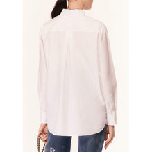 Cotton Poplin Blouse - White
