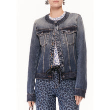 Washed Denim Jacket - Blue
