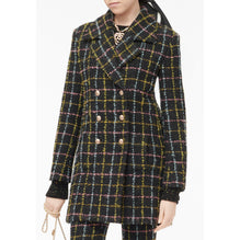 Iri Fantasy Wool Tweed Caban - Bk/Ye/Pi/Blu/Ocre