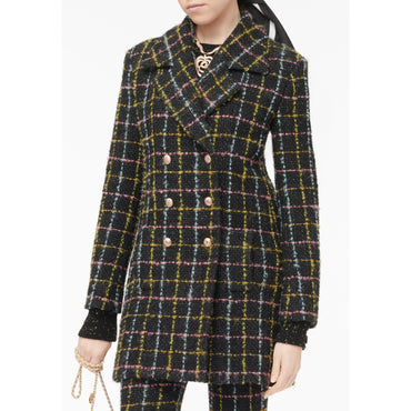 Iri Fantasy Wool Tweed Caban - Bk/Ye/Pi/Blu/Ocre