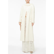 Iridescent Fantasy Tweed Dress - Ecru/Silver/White