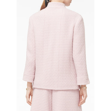 Wool Tweed Jacket - Pink