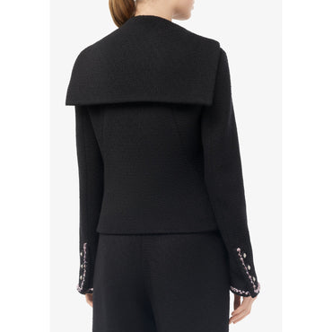 Wool Tweed Jacket - Black
