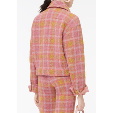 Fantasy Tweed Jacket - Pink/Orange/Yellow/Black