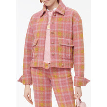 Fantasy Tweed Jacket - Pink/Orange/Yellow/Black