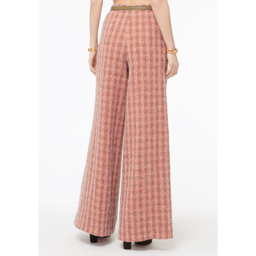 Fantasy Wool Tweed Pants - Orange/Ecru/Grey/Pink/Bck
