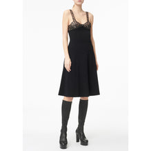 Stretch Crepe Dress - Black
