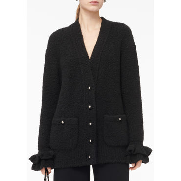 Cashmere/Silk Cardigan - Black