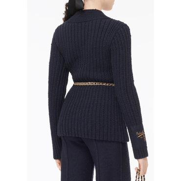 Wool Pullover - Navy