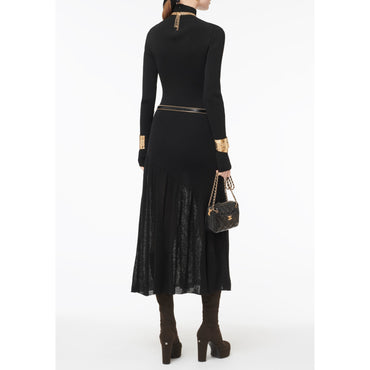 Wool Dress - Black
