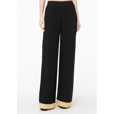 Wool Pants - Black/ Yellow