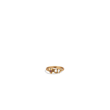 Women Wcj Ring - D77P Antique Gold/Fuchsia
