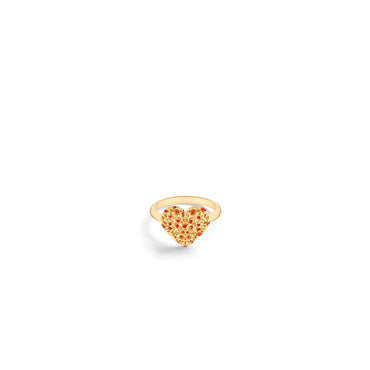 Women Wcj Ring - D309 Gold/Red