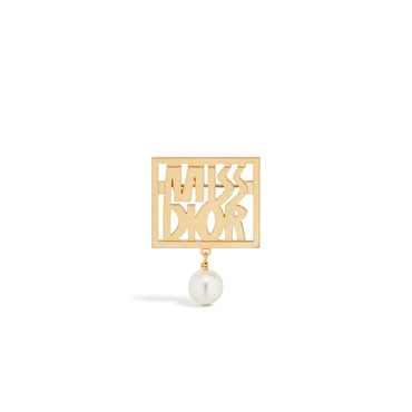 Women Wcj Brooch - D301 Gold/White
