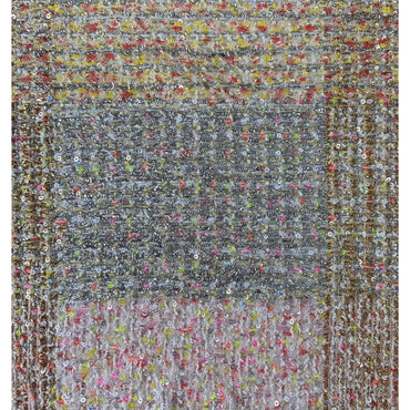 Iri Glittered Tweed Jacket - Goldn/Silvr/Whi/Pin/Grn