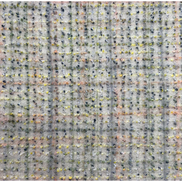 Fantasy Tweed Jacket - Ecru/Green/Yellow/Orange