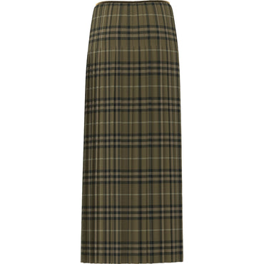 Check Wool Blend Kilt - Camp Ip Check