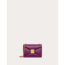 One Stud Shoulder Bag - Prune