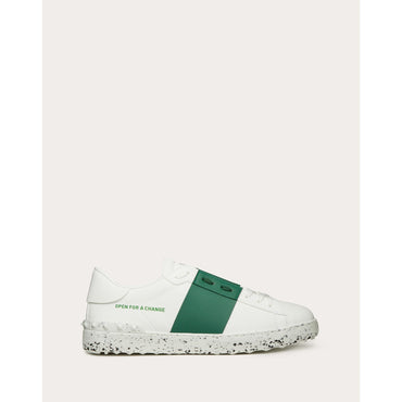 Open For A Change Sneaker - Bianco/F.Green