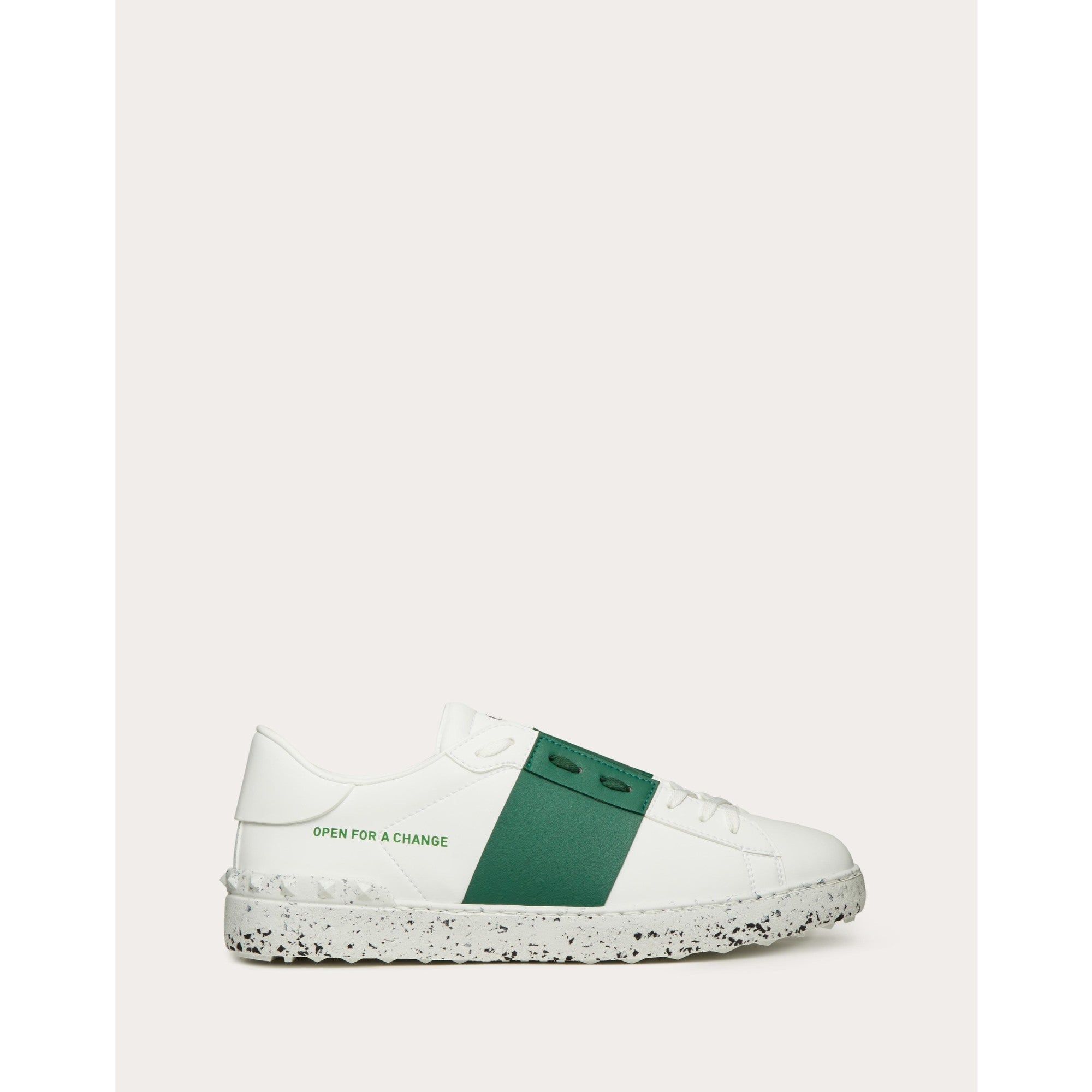 Open For A Change Sneaker - Bianco/F.Green